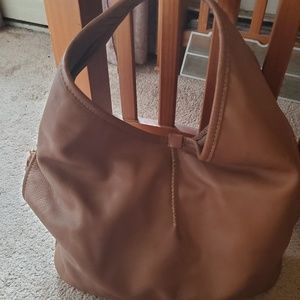 UGG calf leather shoulder bag